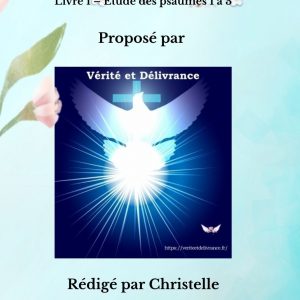Les psaumes - Etude et traduction sémantique - Livre 1 - PDF