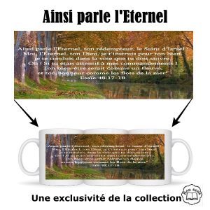 Mug à texte - Ainsi parle l'Eternel
