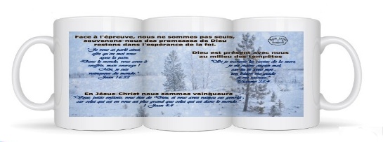 Mug à texte - Face à l'épreuve – Image 2