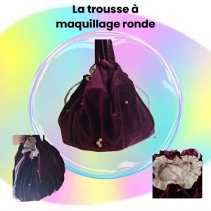 La trousse à maquillage ronde