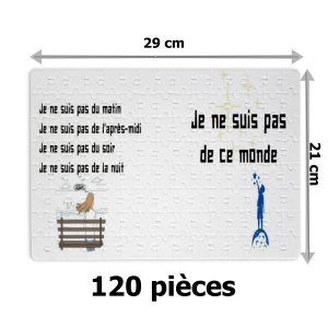 Puzzle - Je ne suis pas de ce monde