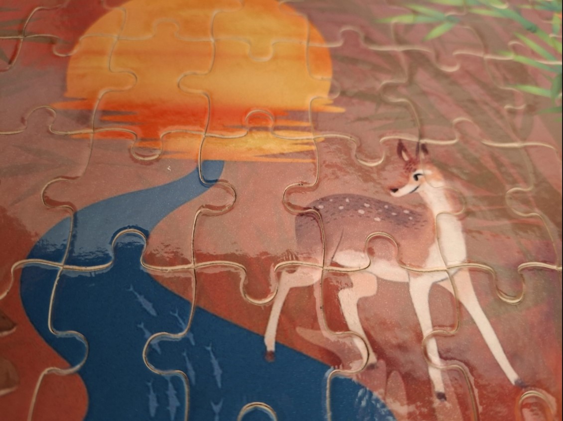 Puzzle - Le calme forestier – Image 4
