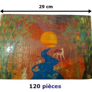 Puzzle - Le calme forestier