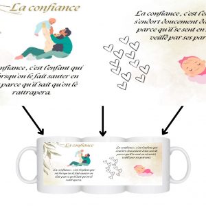 Mug à texte - La confiance